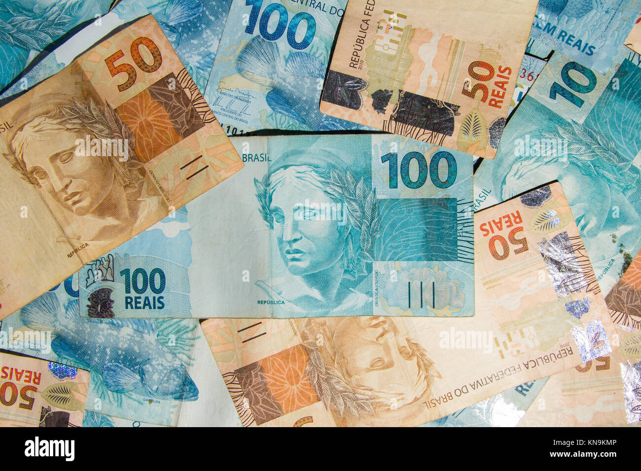 50 Reais notes, Currency of Brazil Stock Photo - Alamy