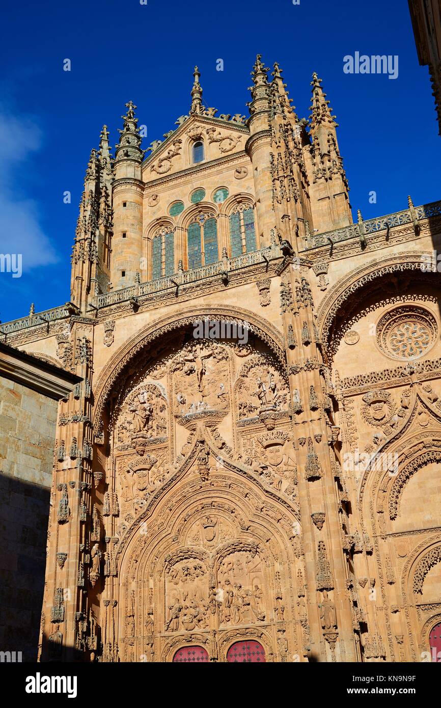 Universidad de Salamanca University facade in Spain Stock Photo Alamy