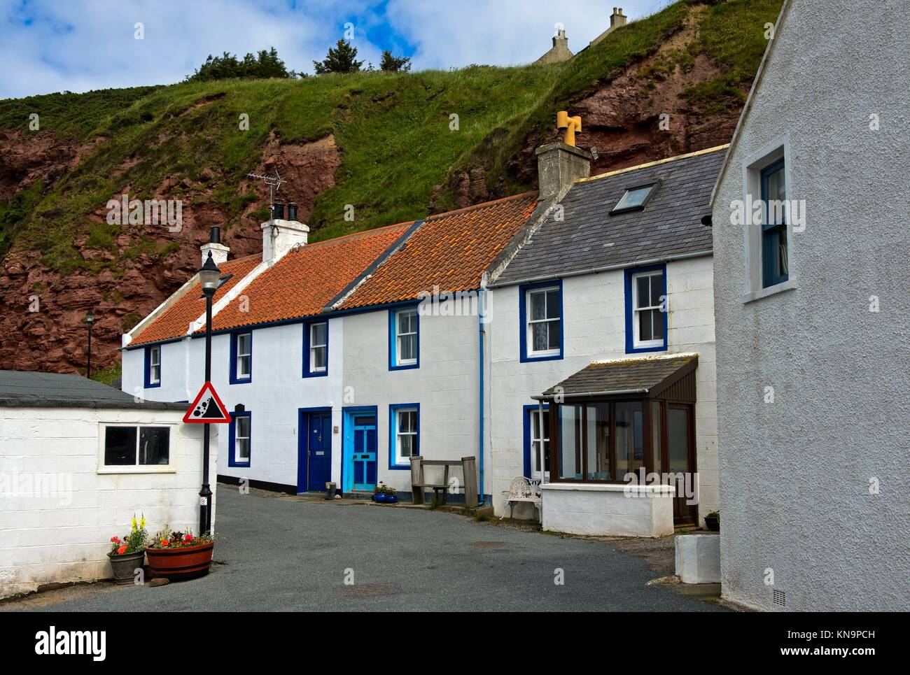 Fishermen's cottages in the village of Pennan, Aberdeenshire, Scotland