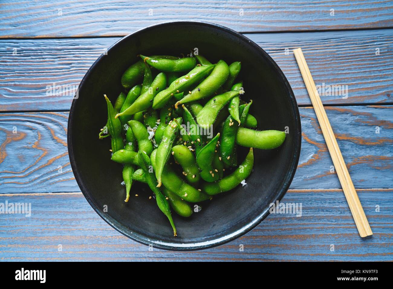 Edamame fresh soya beans immature soybeans in the pod Stock Photo Alamy