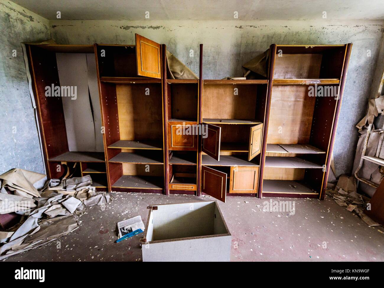 Interior Of Flat In 16 Stored Block Of Flats In Pripyat