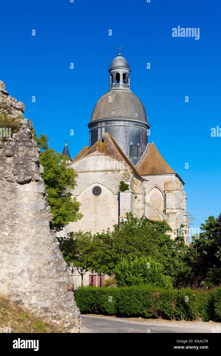 Saint Quiriace collegiate church, Provins medieval city, SeineetMarne