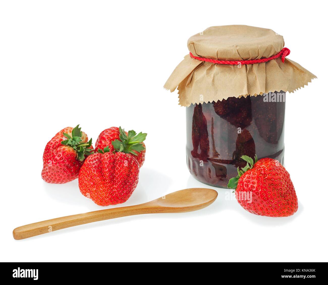 Strawberry jam glass hi-res stock photography and images - Alamy
