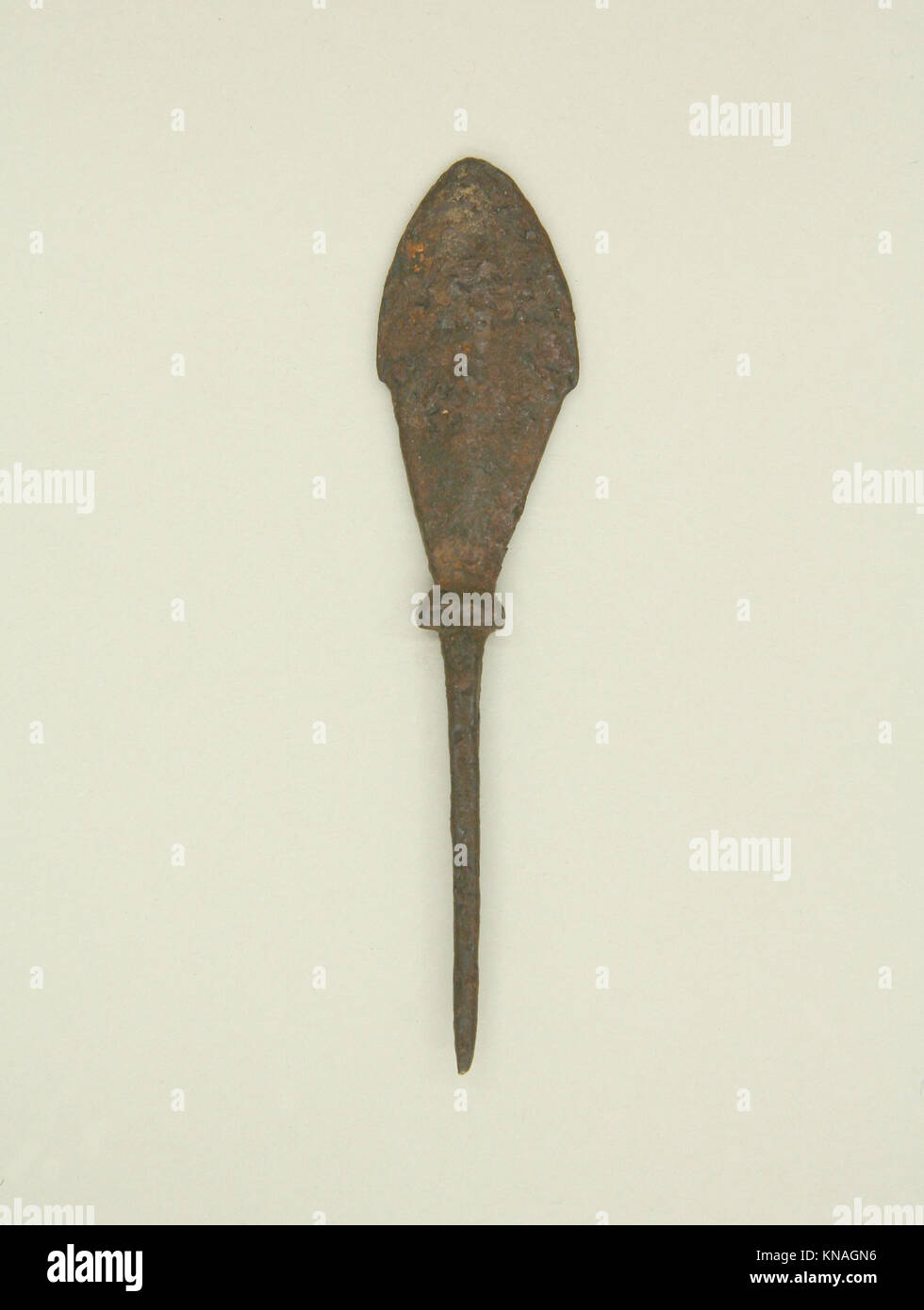 This arrowhead is an ancient projectile point, typically used for ...