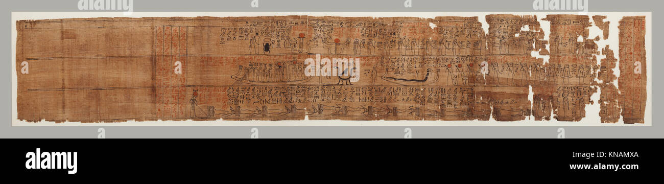 Amduat  Papyrus of Henettawy, daughter of Isetemkheb MET 25.3.28 EGDP015978-5982 Stitiched Amduat  Papyrus of Henettawy, daughter of Isetemkheb MET 25.3.28 EGDP015978-5982 Stitiched /551100 Stock Photo