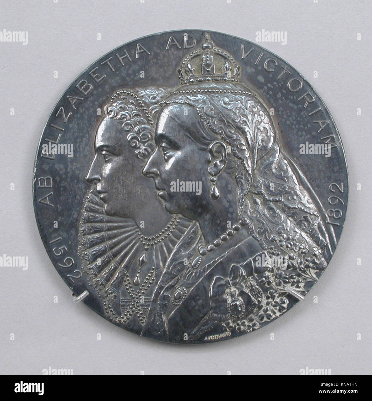 Commemorating the Tercentenary of Trinity College, Dublin. 1892. MET