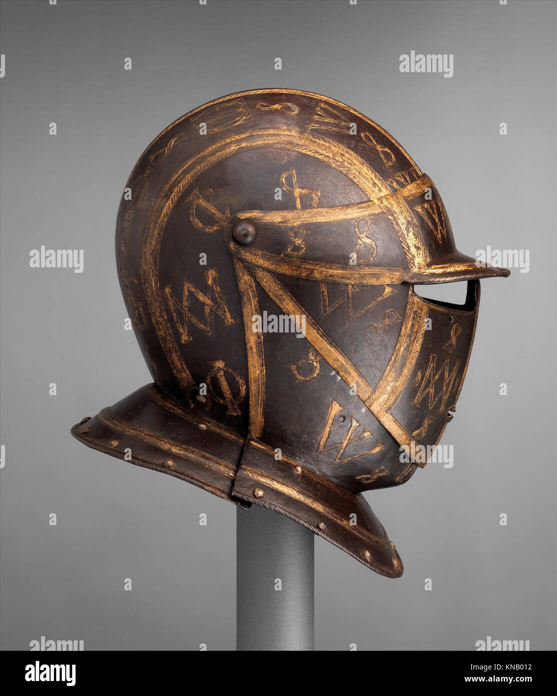 A medieval close-helmet from the MET arms and armor collection ...