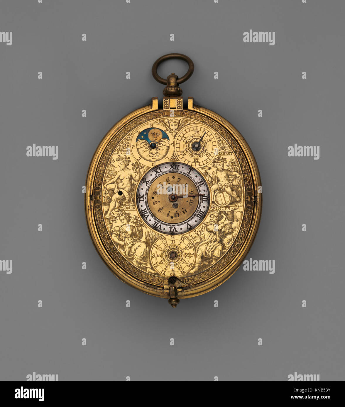 This clock-watch with sundial from the MET combines two timekeeping ...