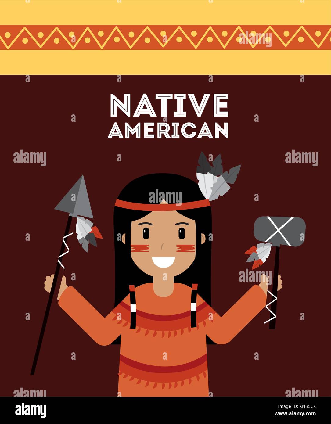 Loincloth native american Stock Vector Images - Alamy