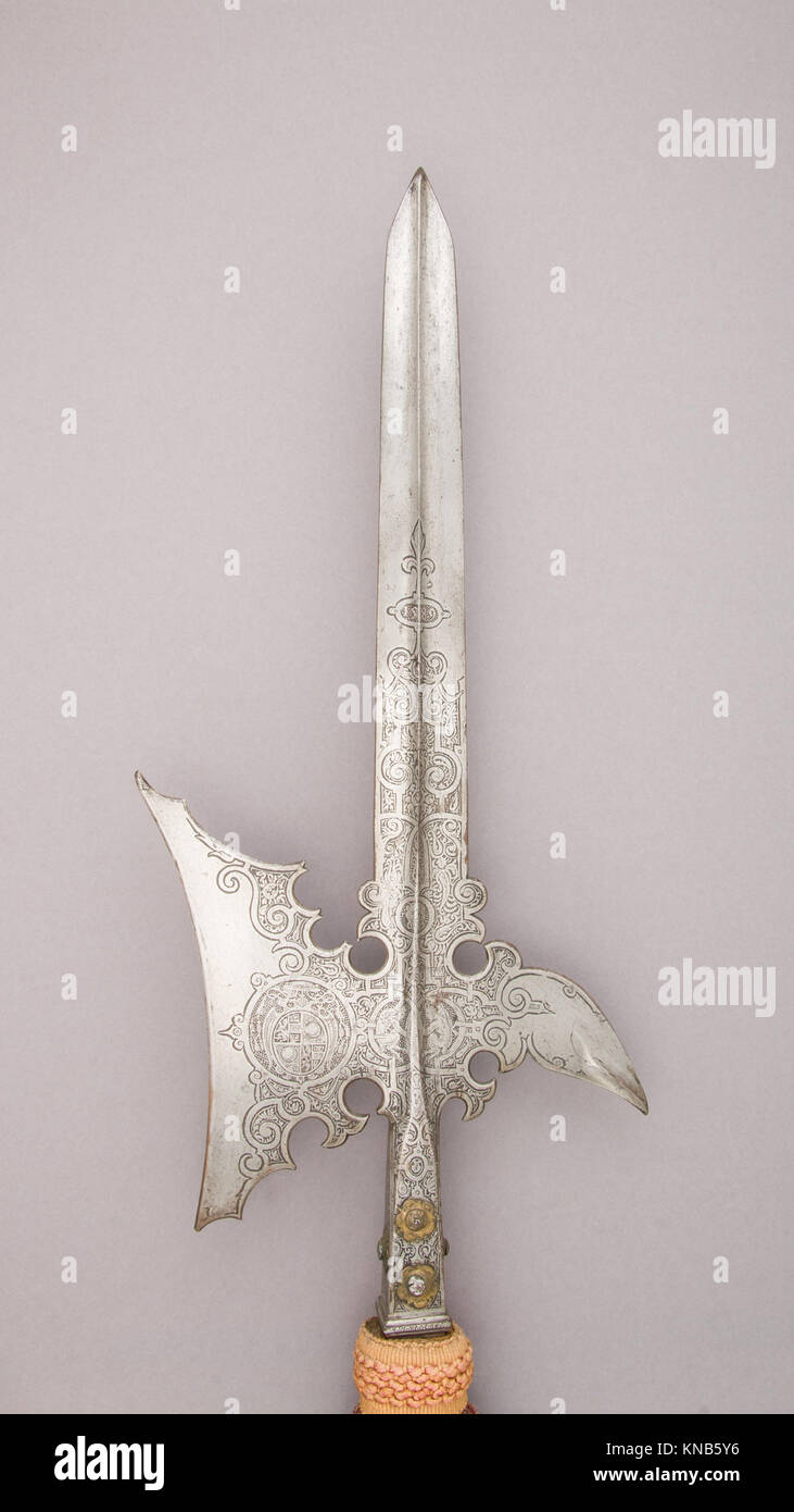 This halberd, used by Wolf Dietrich von Raitenau, of