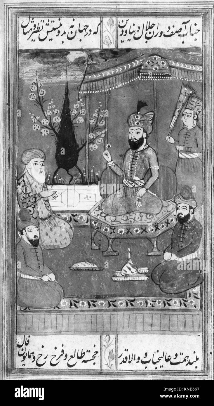 Hafsid Manuscript The manuscript is an anthology of Hafiz's poetry, illustrating Persian ...