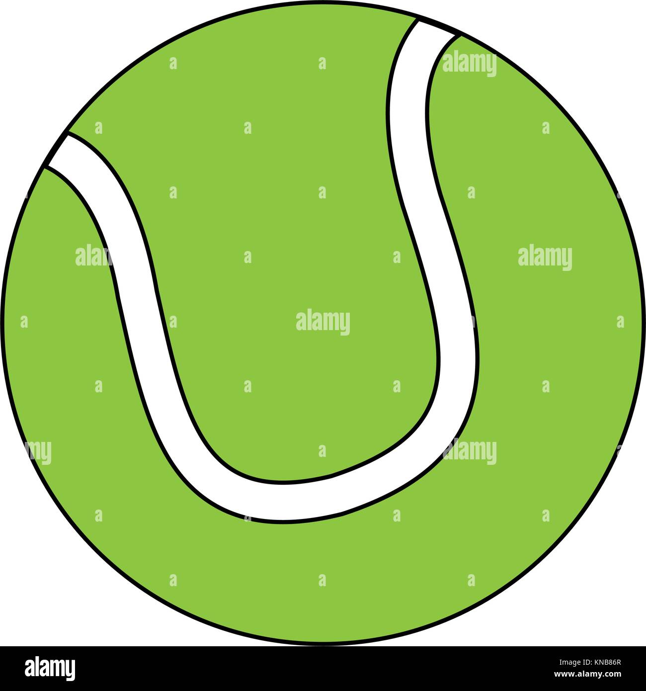 Sport tennis ball Stock Vector Image & Art - Alamy