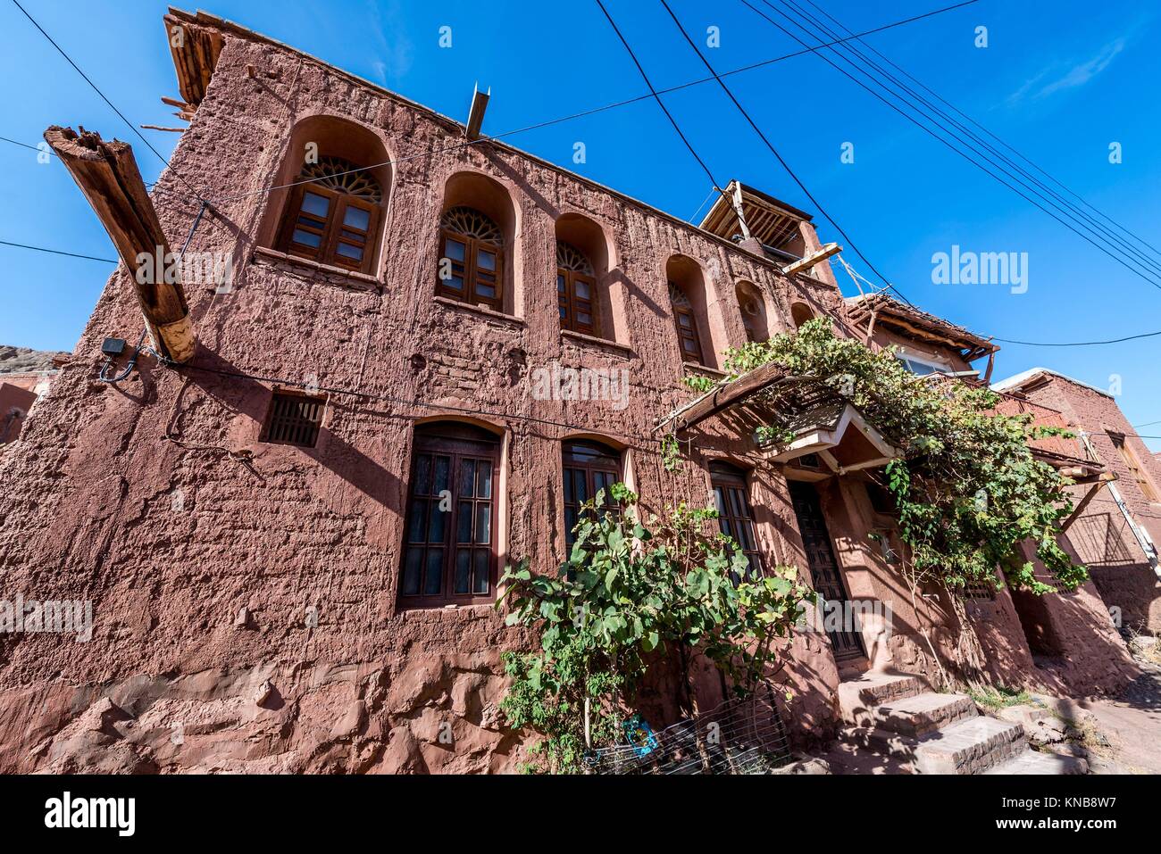 Building in Abyaneh one of the oldest villages in Iran Stock Photo