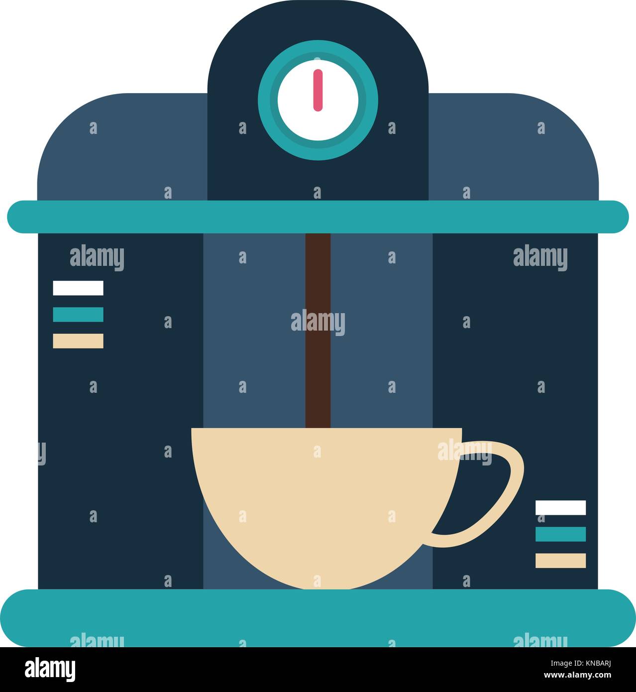Modern coffee machine Stock Vector Image & Art - Alamy
