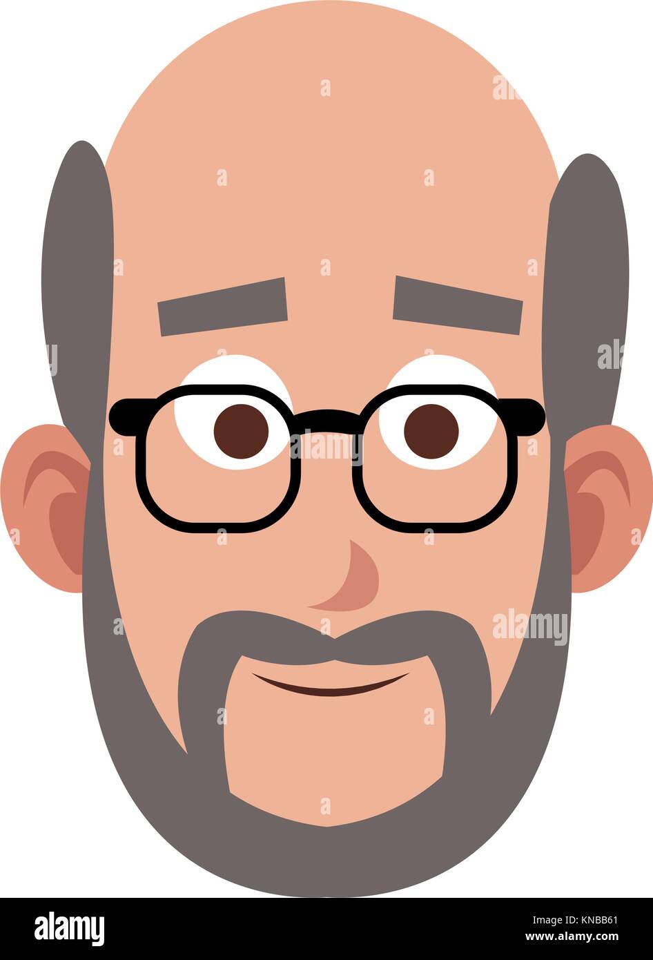 Grandfather face cartoon Stock Vector Image & Art - Alamy