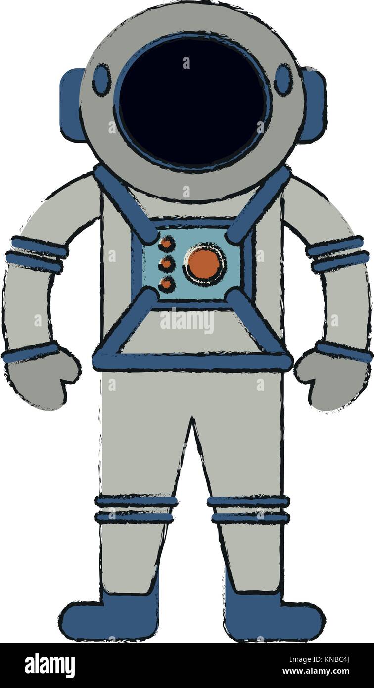 Astronaut cartoon isolated Stock Vector Image & Art - Alamy