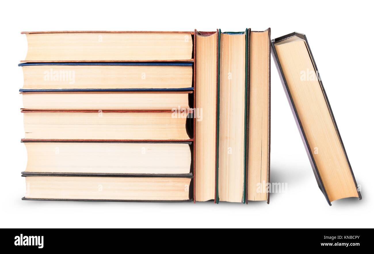 Horizontal Stack Two Books Isolated On Stock Photo 65211748 Shutterstock