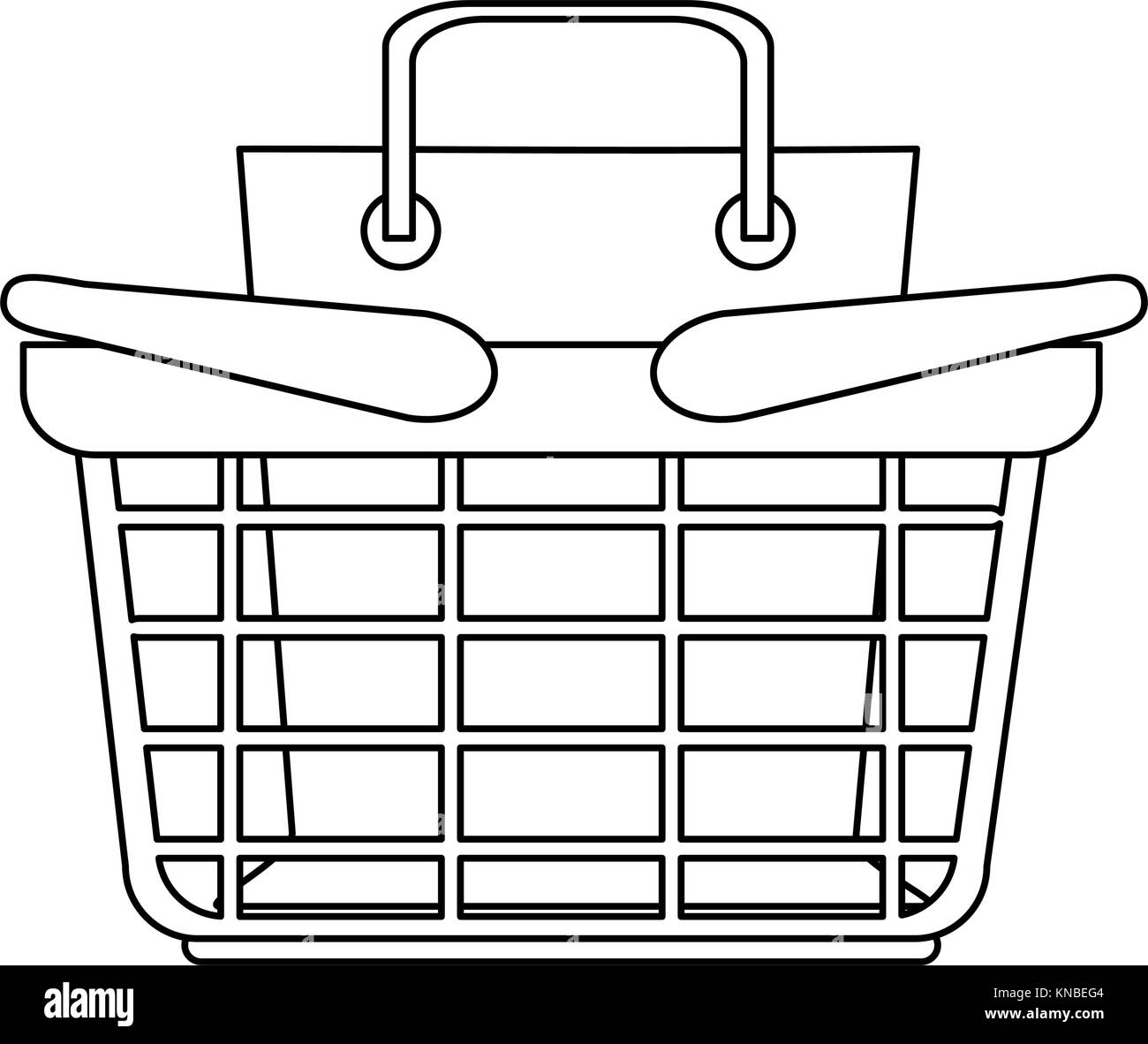 Shopping basket symbol Stock Vector Image & Art Alamy