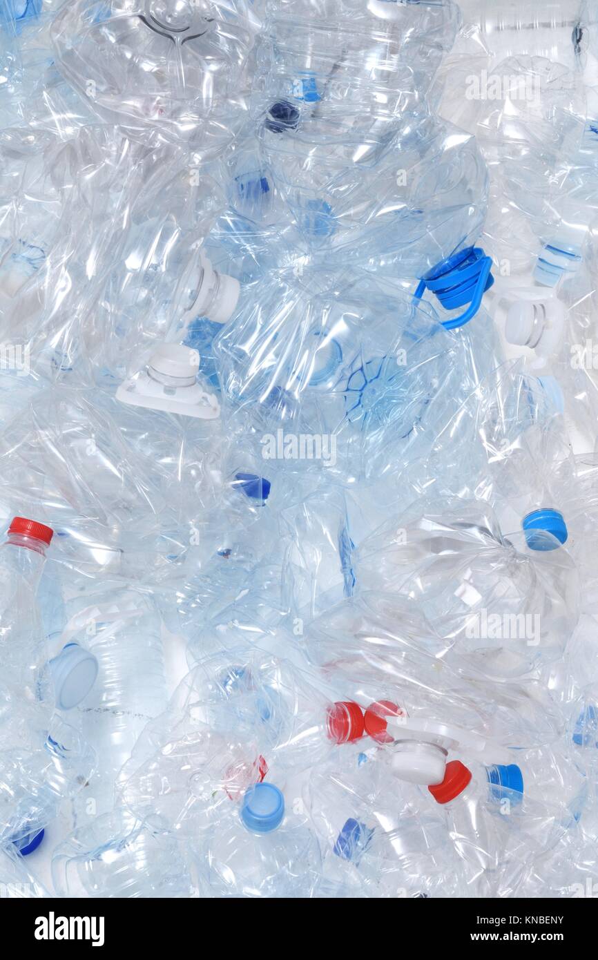 Plastic water bottle recycling Stock Photo Alamy
