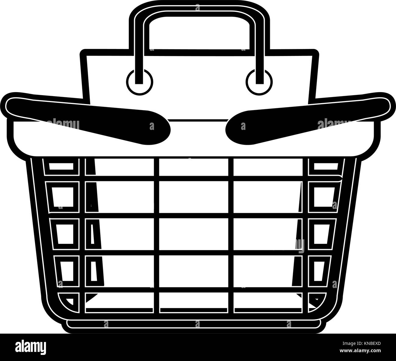 Shopping basket symbol Stock Vector Image & Art Alamy