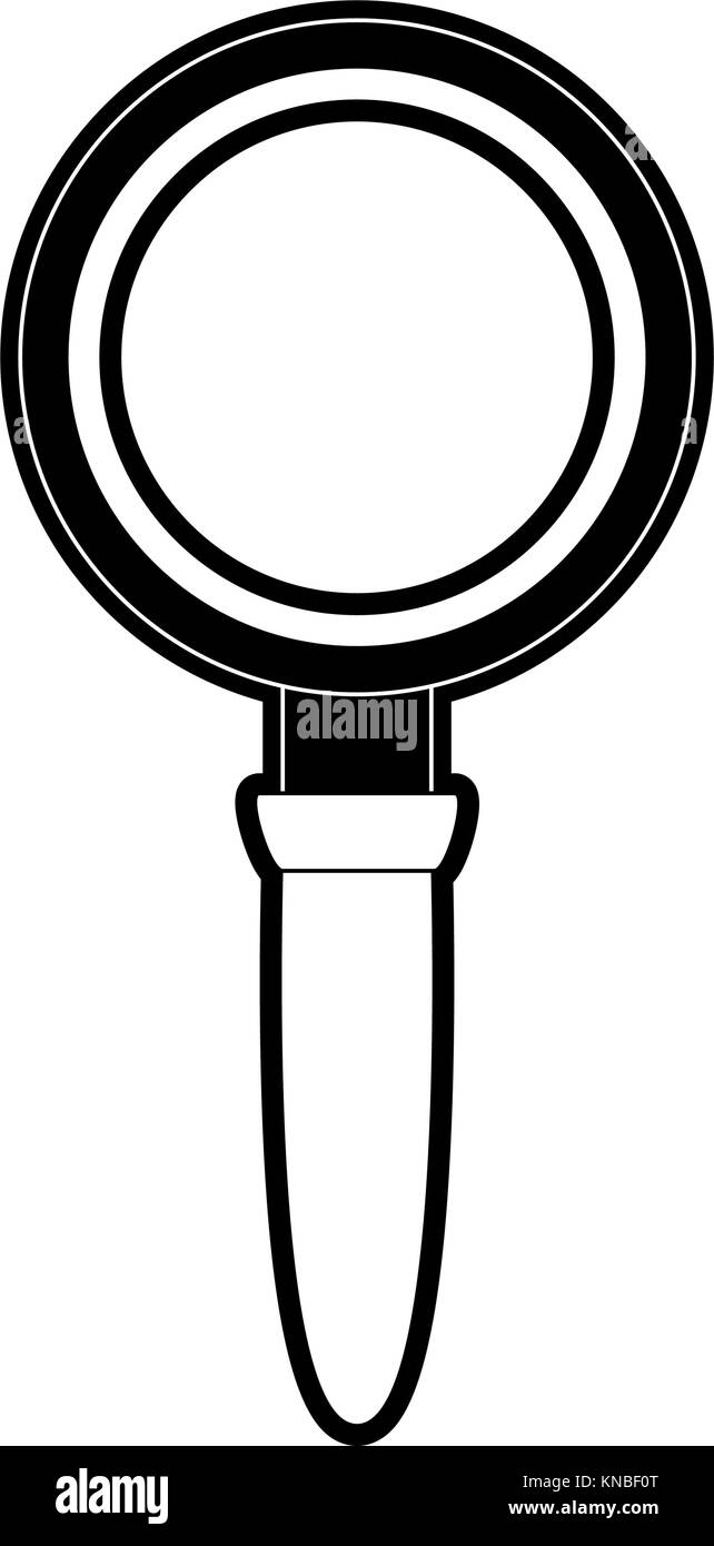 Magnifying glass symbol Stock Vector Image & Art Alamy