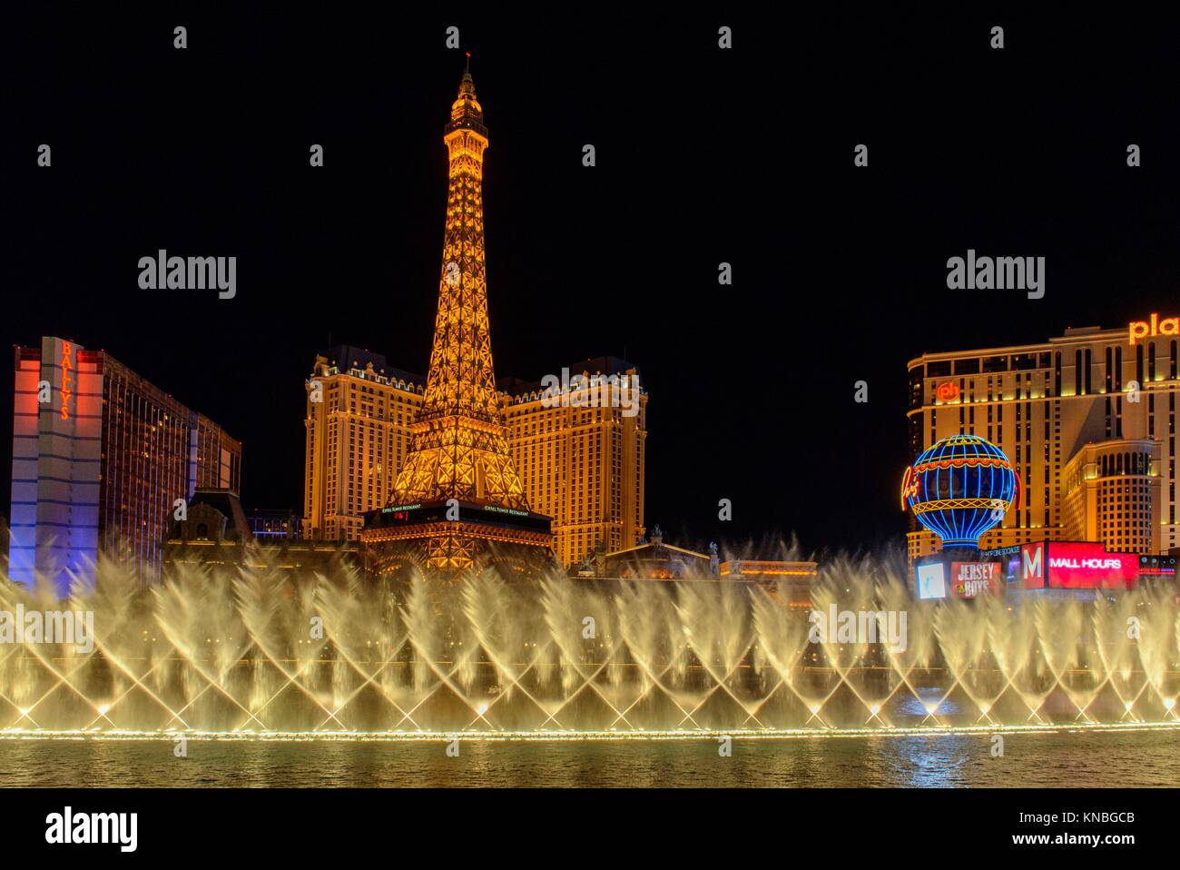 Room 2829 at the Paris Hotel on the 28th floor with a Paris theme picture;  in Las Vegas, Nevada USA Stock Photo - Alamy