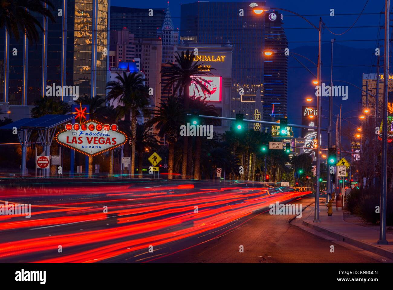 Las vegas blvd street sign hi-res stock photography and images - Alamy