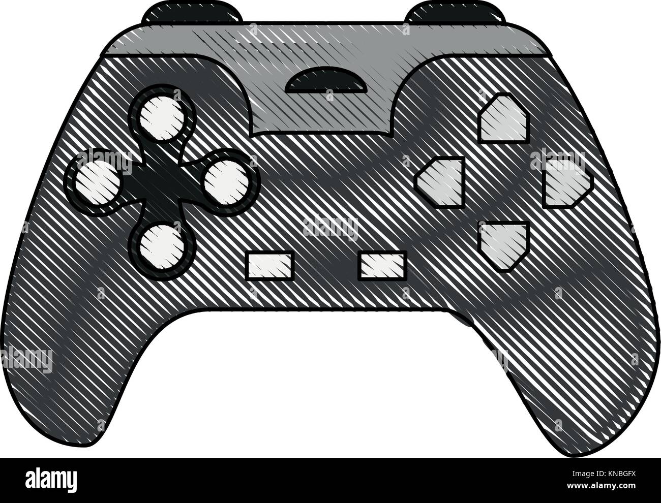 Gamepad console controller Stock Vector Image & Art - Alamy