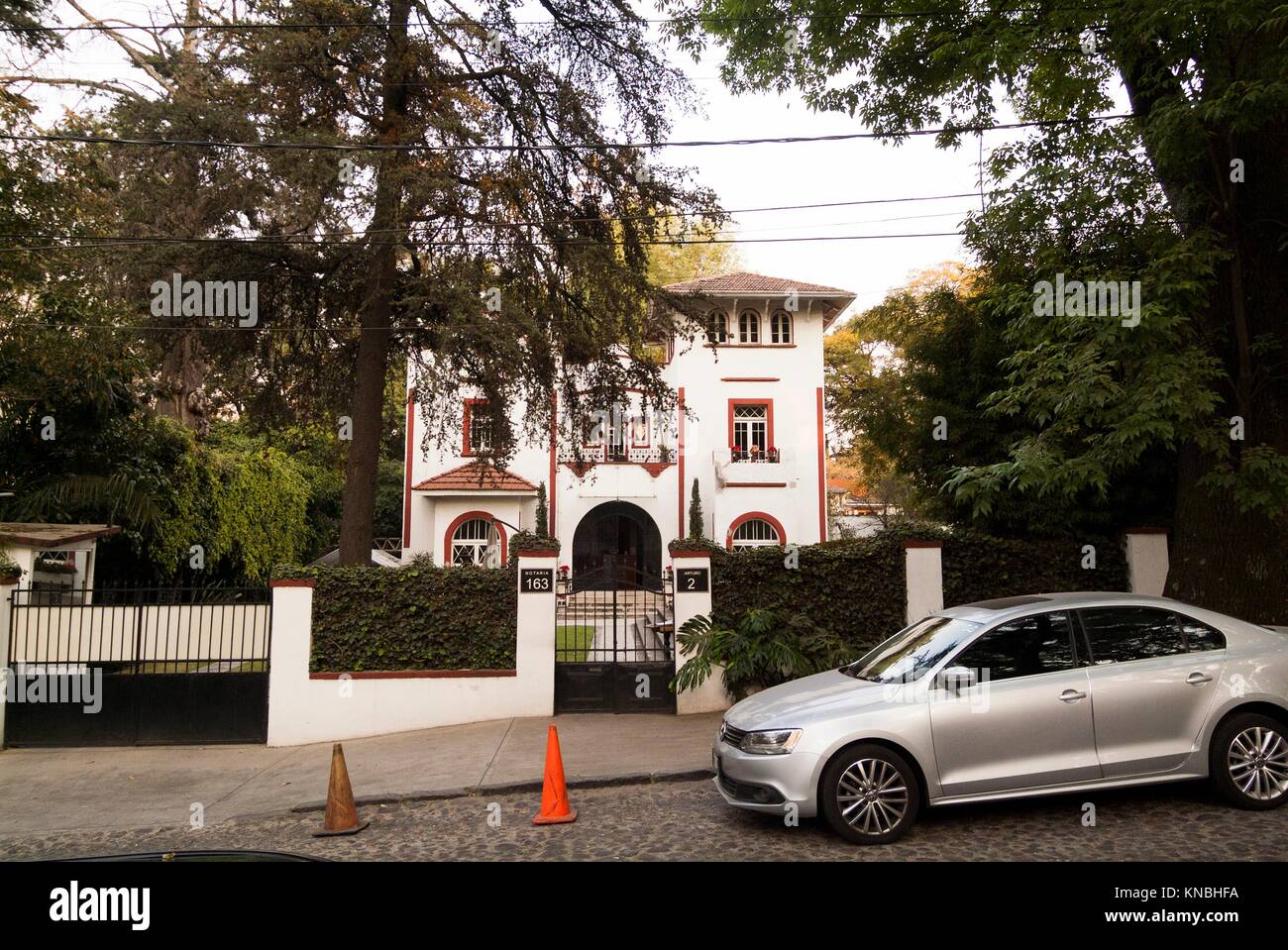 House in San Angel, Mexico City, Mexico Stock Photo Alamy