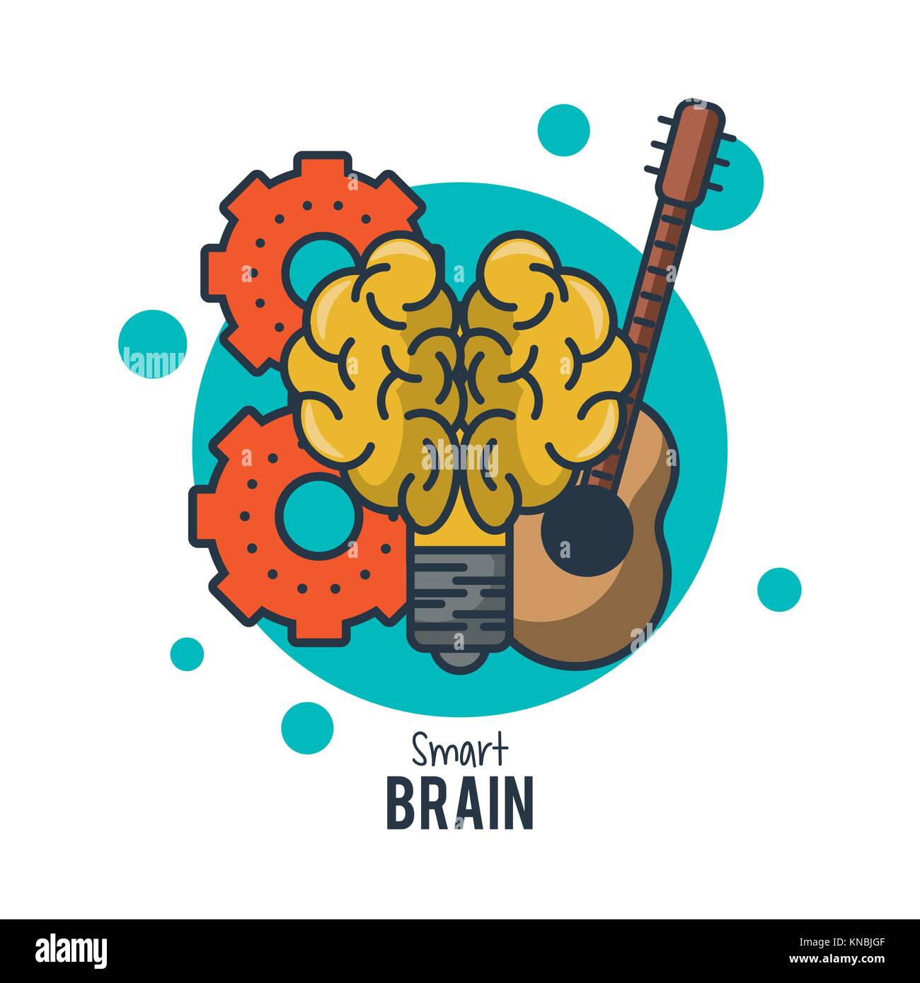 Smart brain ideas Stock Vector Image & Art - Alamy