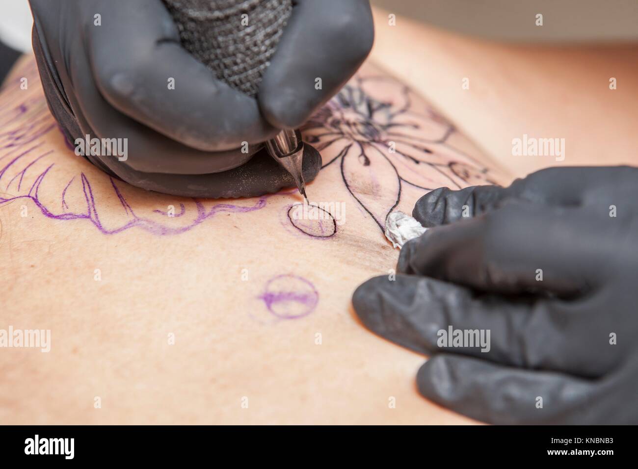 Tattoo supplies hi-res stock photography and images - Alamy