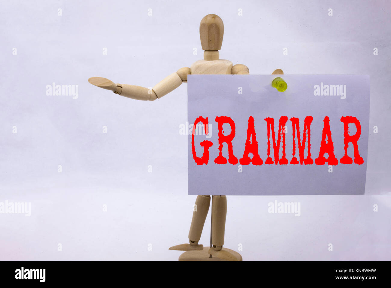 Conceptual hand writing text caption inspiration showing Grammar ...