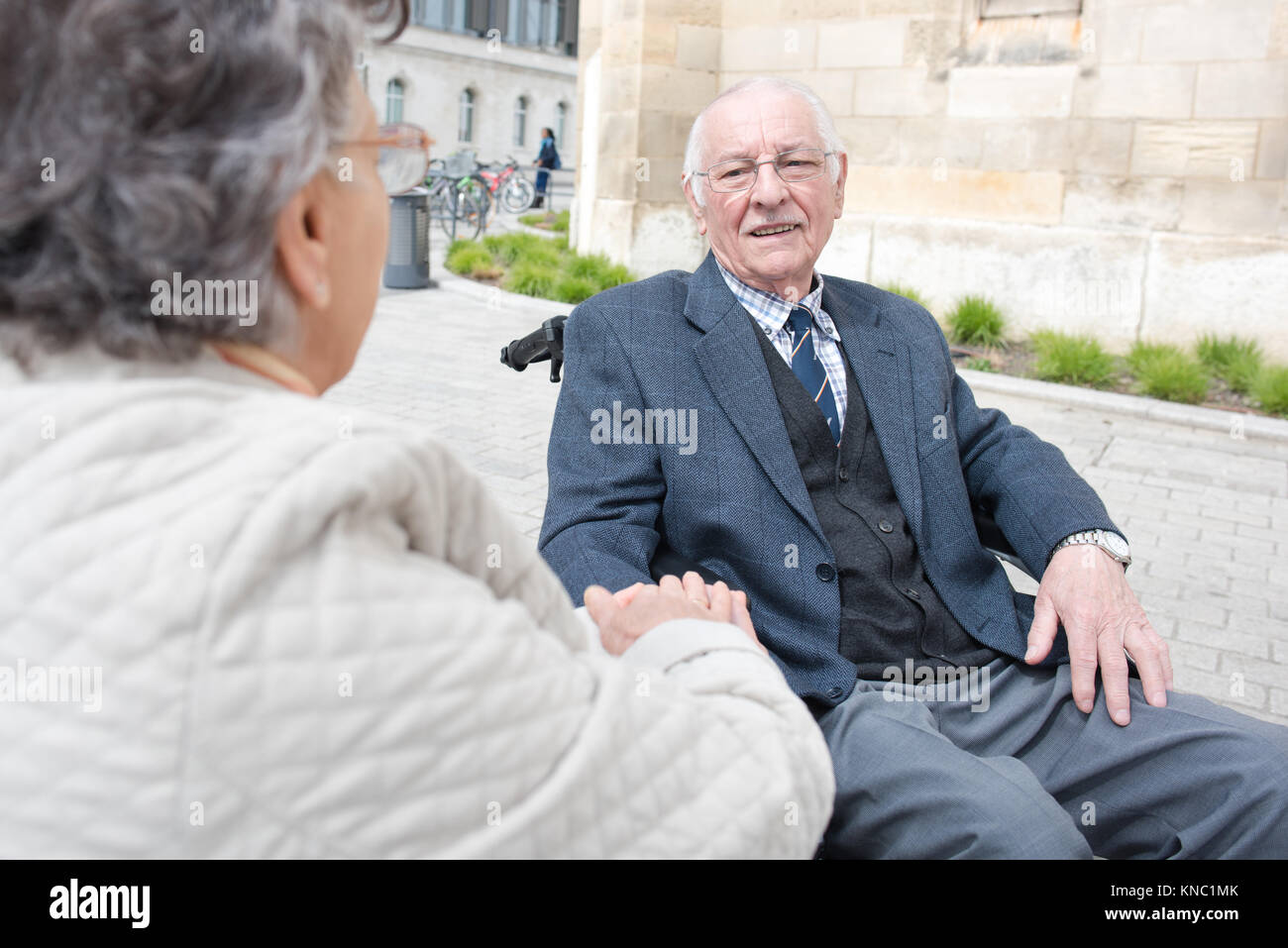 Woman visiting friend in hi-res stock photography and images - Alamy