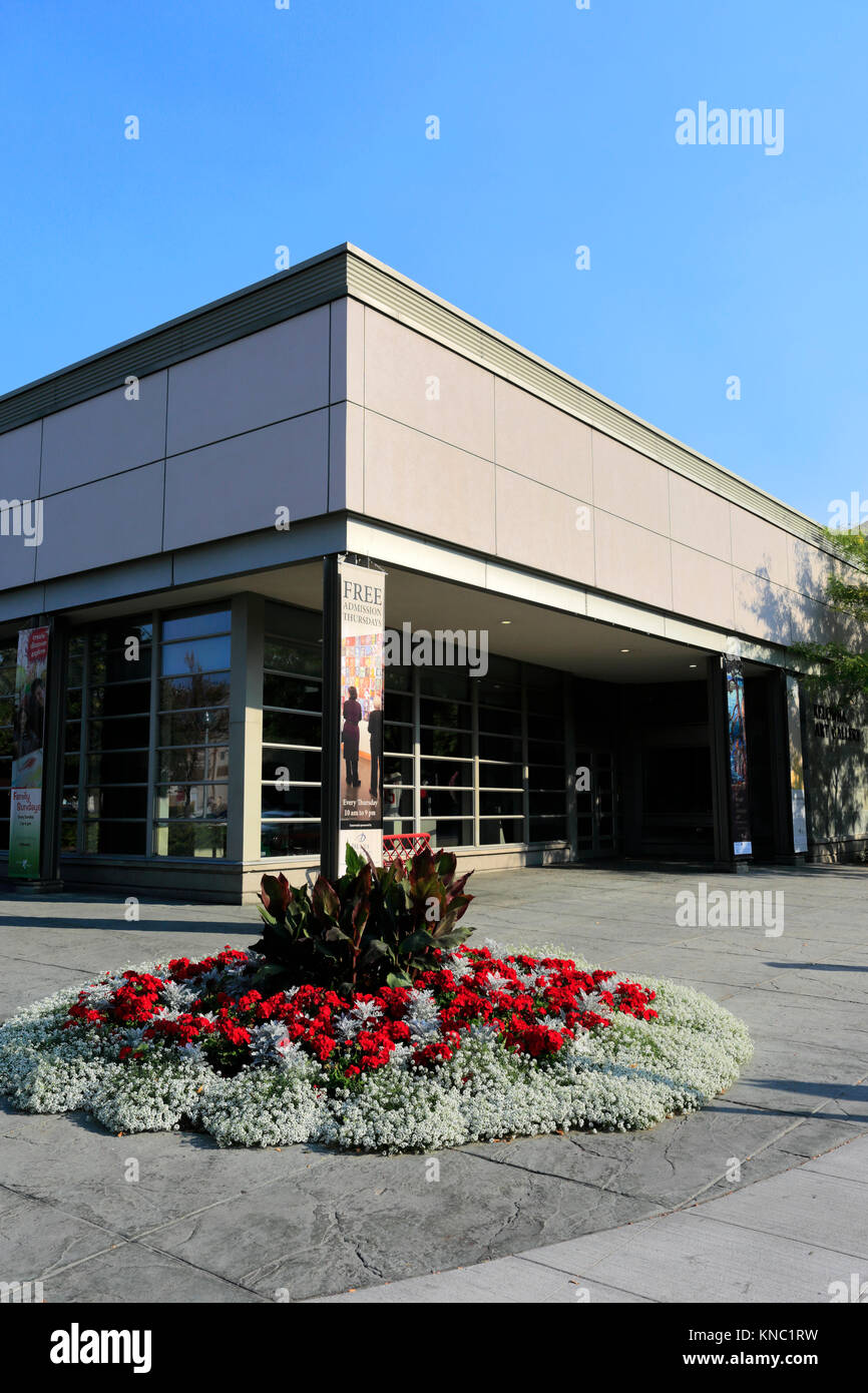 The Kelowna Art Gallery, Downtown Kelowna, Okanagan region, British