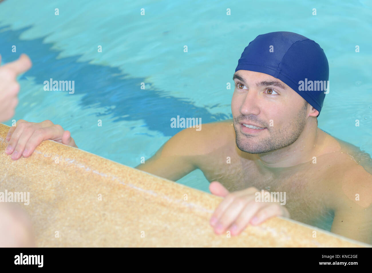 the male swimmer Stock Photo - Alamy