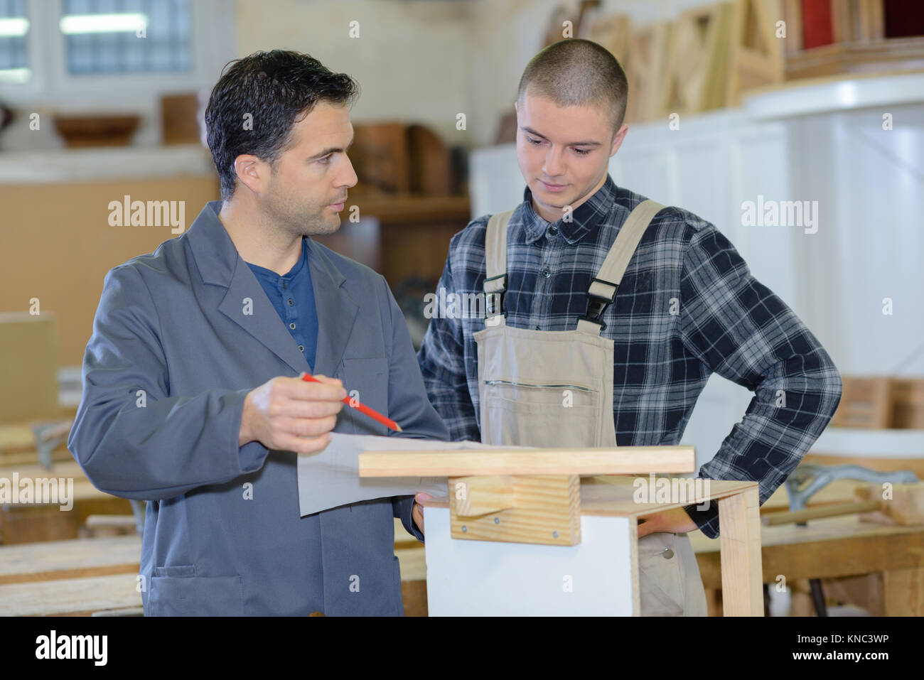artisan maker apprentice Stock Photo Alamy