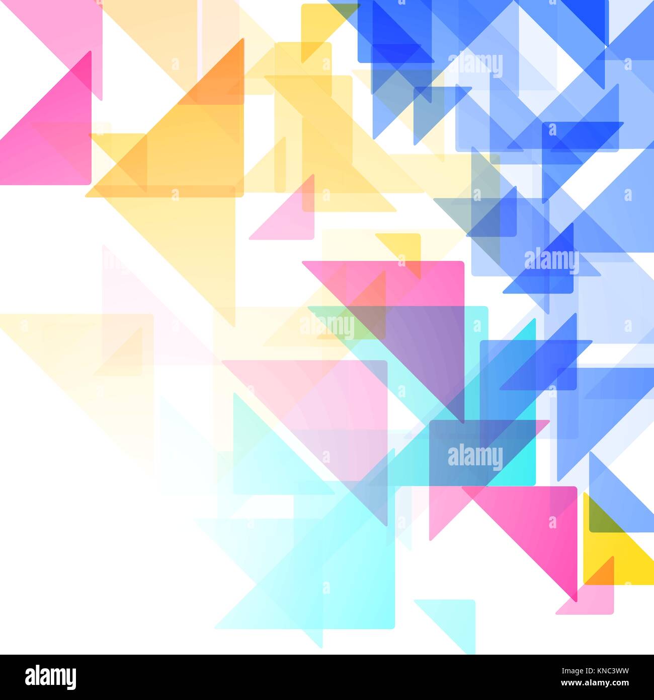 Simple triangular pattern Stock Vector