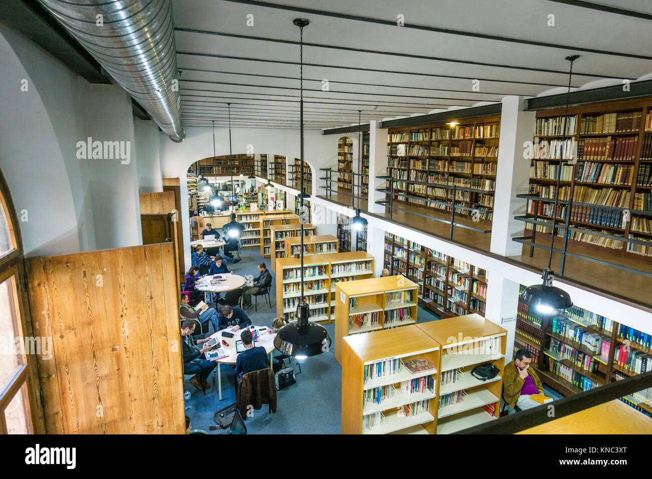 Biblioteca de Cultura Artesana,Centre Cultural la Misericòrdia ,Palma de  Mallorca, Mallorca, Balearic islands, spain Stock Photo - Alamy