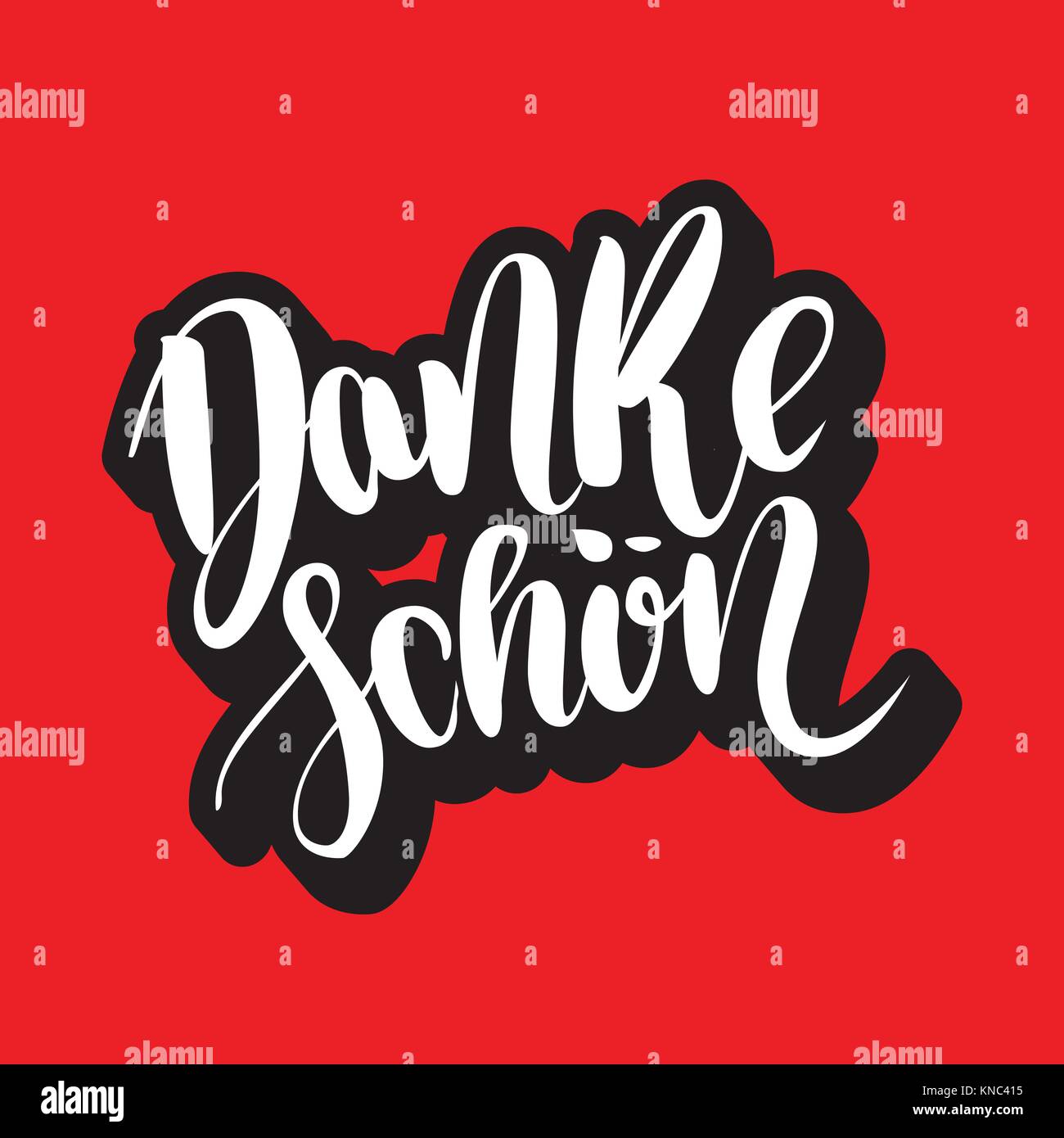 danke-schoen-thank-you-in-german-vector-hand-drawn-brush-lettering-on