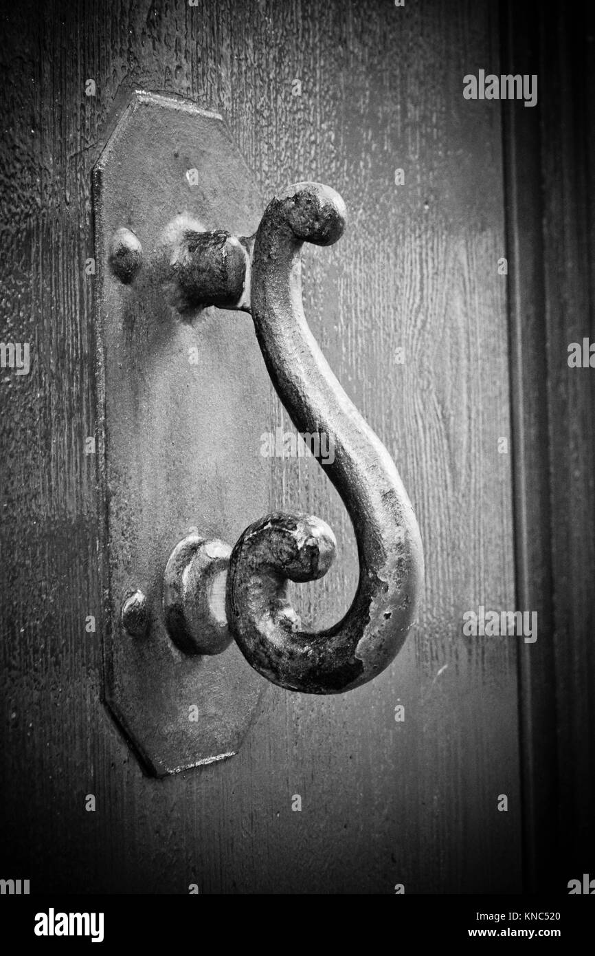 A doorknob. Barcelona, Catalonia, Spain Stock Photo Alamy