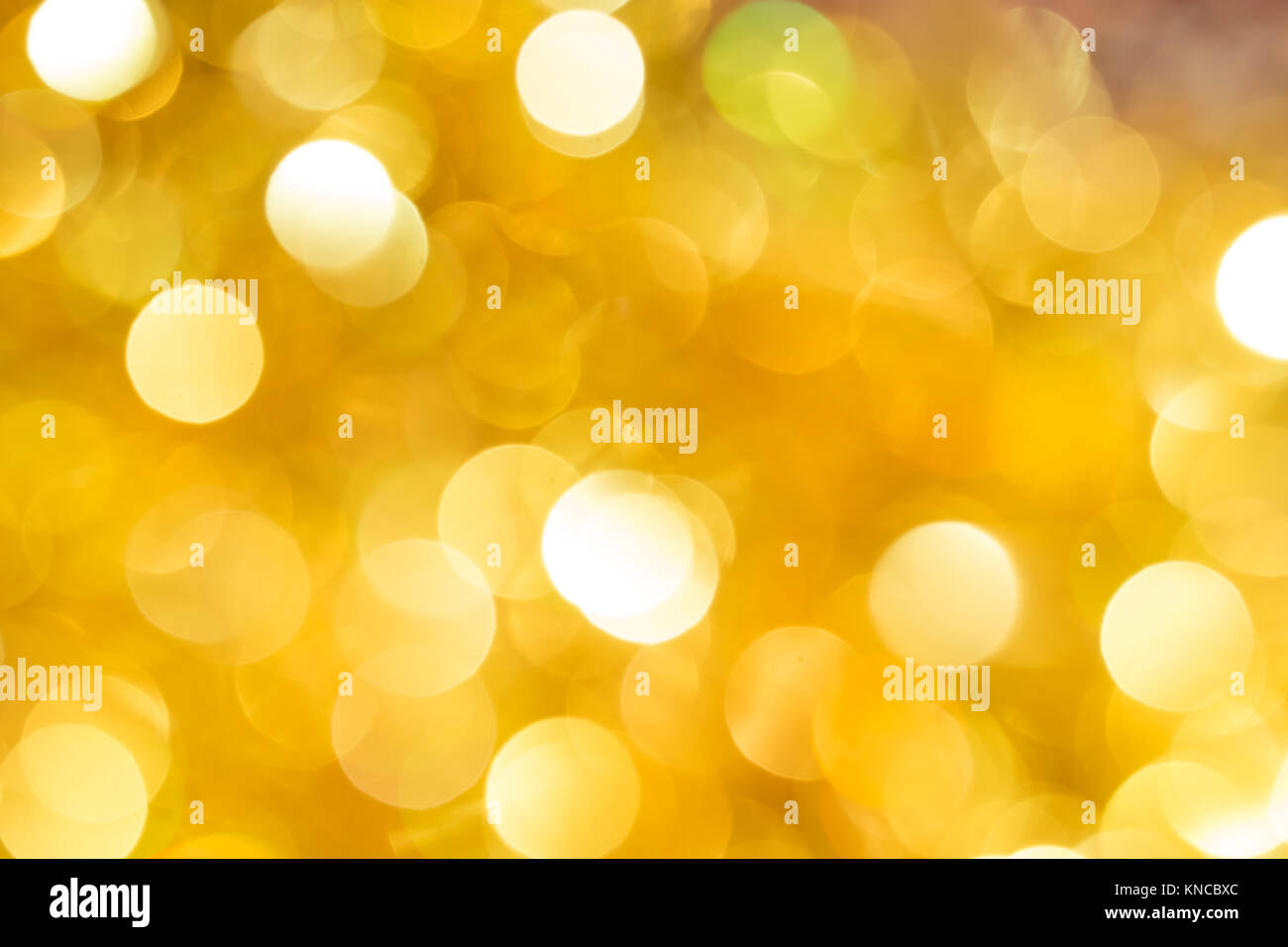 Christmas and New Year golden blurred defocused bokeh background Stock ...
