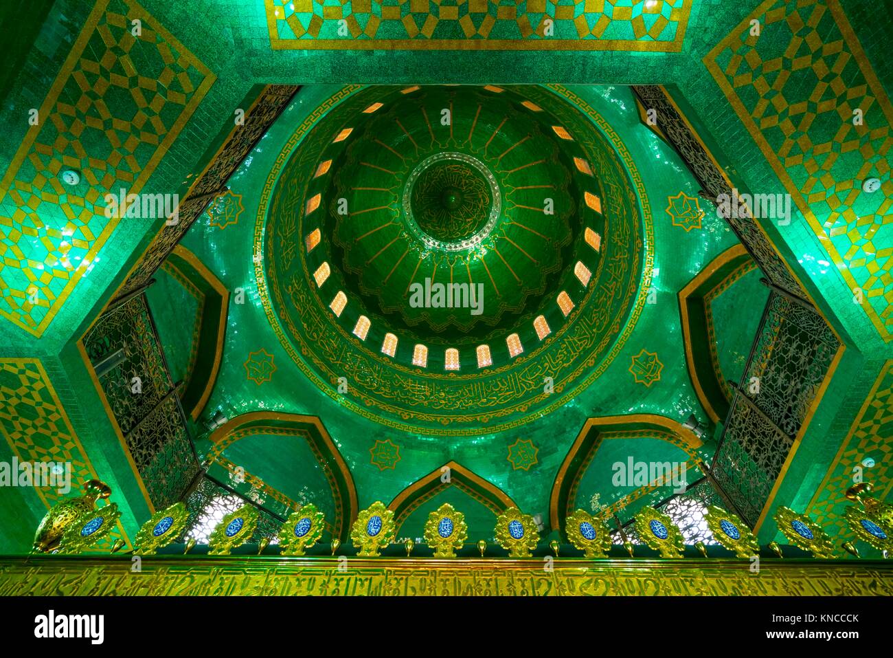 Bibi-Heybat Mosque, Baku City, Azerbaijan, Middle East. Stock Photo