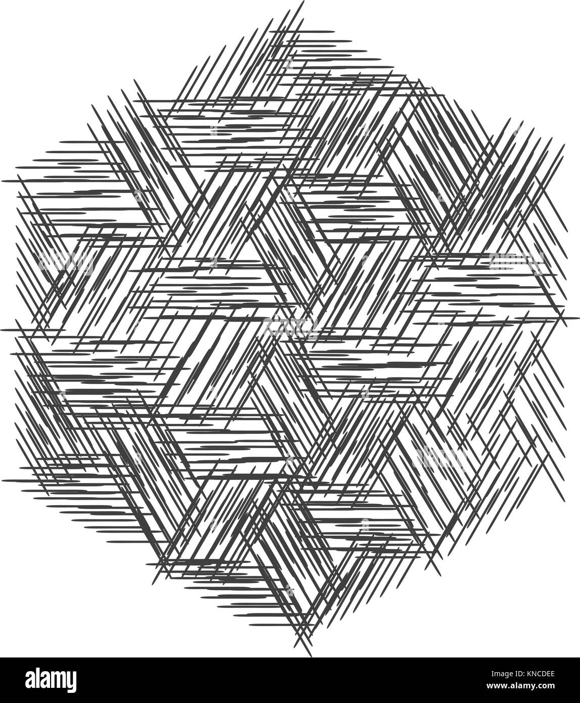 abstract strokes. vector graphic element for design Stock Vector Image