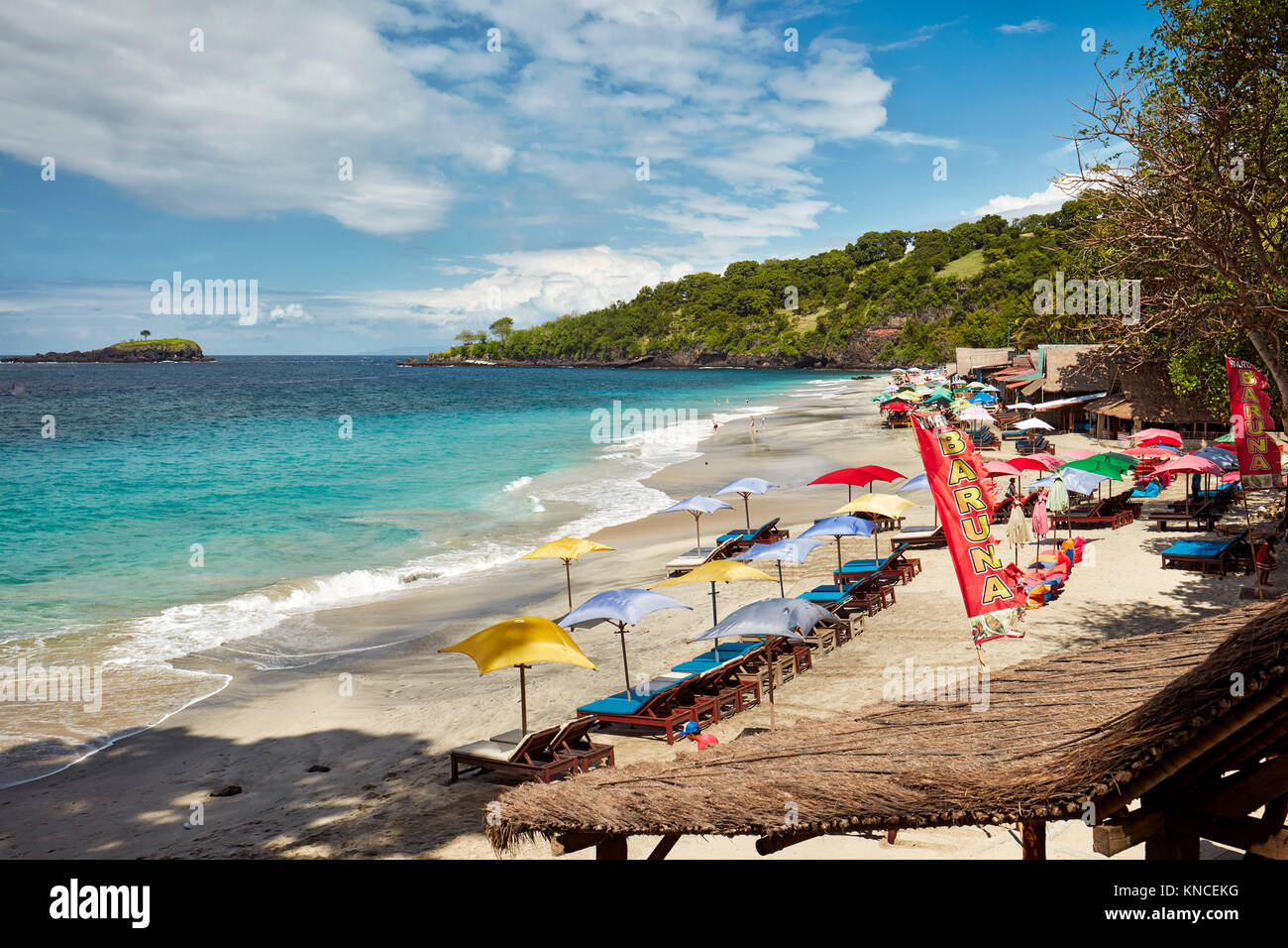 View Of The White Sand Beach Pantai Bias Putih Manggis