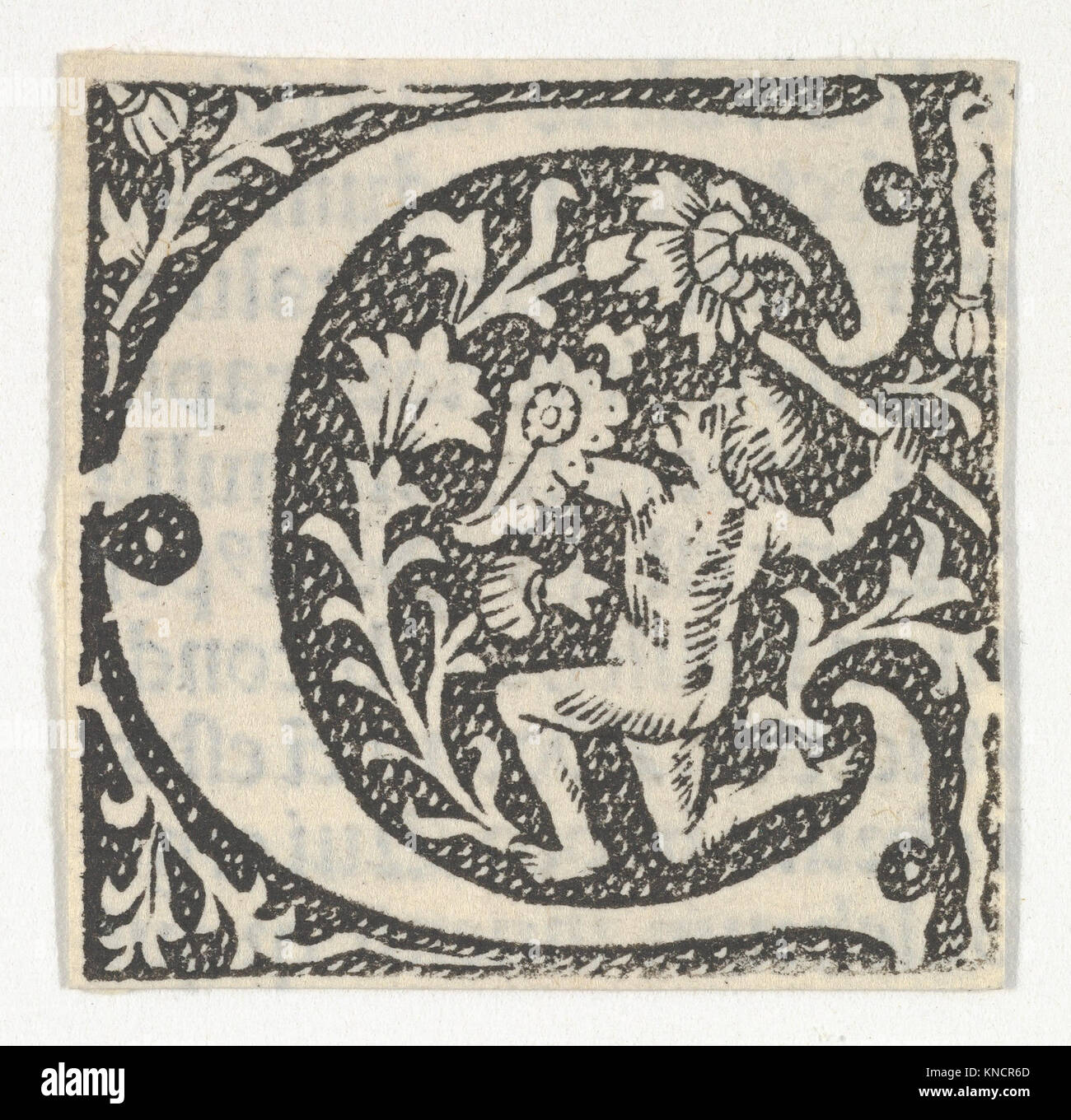 This artifact showcases the decorated Roman alphabet, a fine example of ...