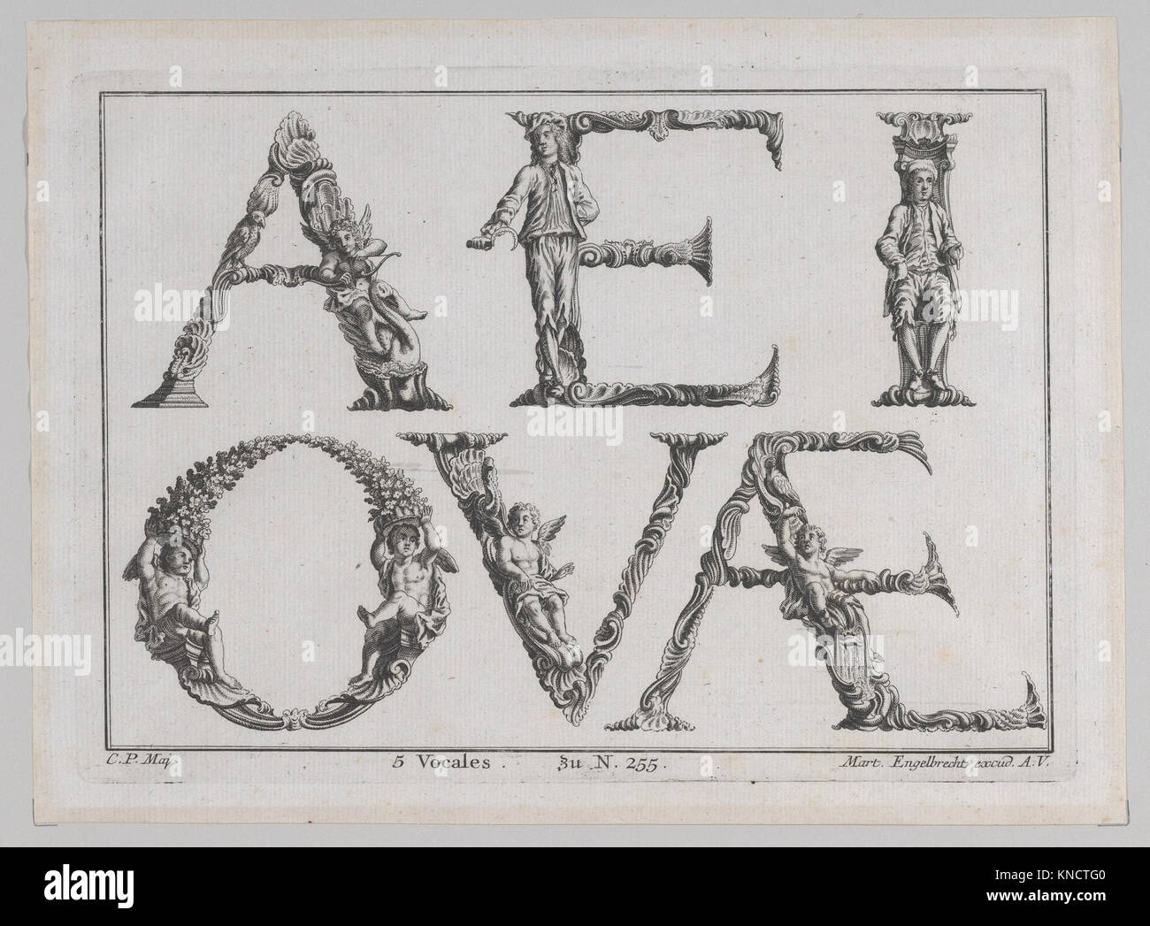 Alphabet letters engraving hi-res stock photography and images - Alamy