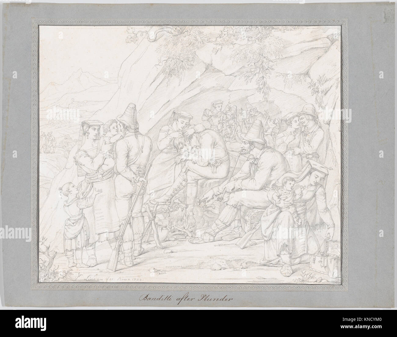 Robber Ncient Rome This artwork depicts a group of Roman bandits, along with their ...