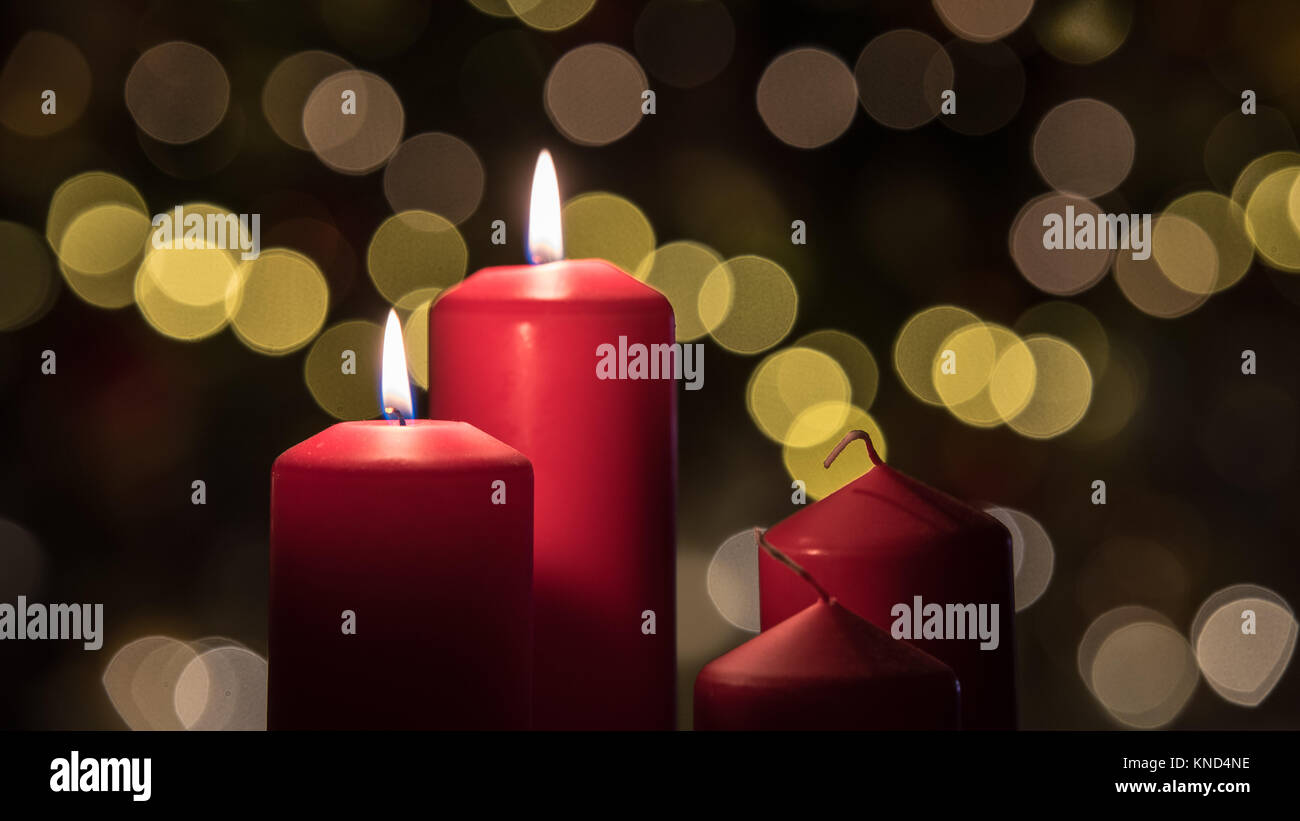 Advent wreath and candles Stock Photo Alamy