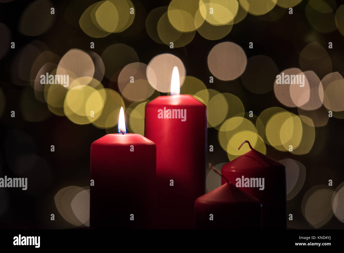 Advent wreath and candles Stock Photo Alamy