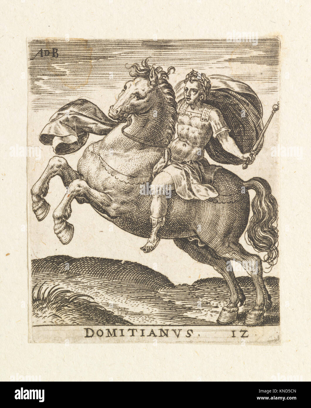 Dominus Roma This illustration depicts Domitianus on horseback, reflecting his role ...